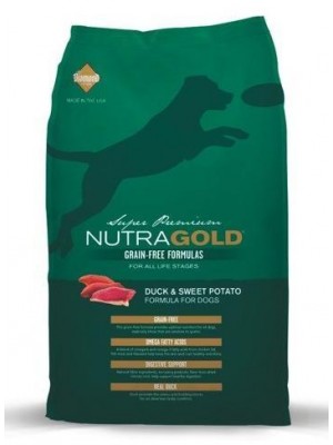 NUTRAGOLD GRAIN FREE PATO&BATATA DOCE 13.6KG